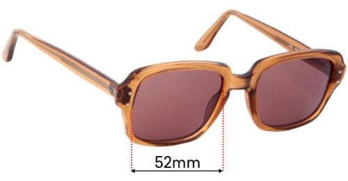 Verres De Rechange SFx Pour Lunettes USS - 48mm Large, 100% UV, Australie - Neuf Avec étiquettes
